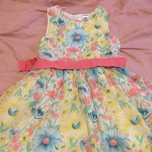 Carters spring colorful dress. Size 12 months